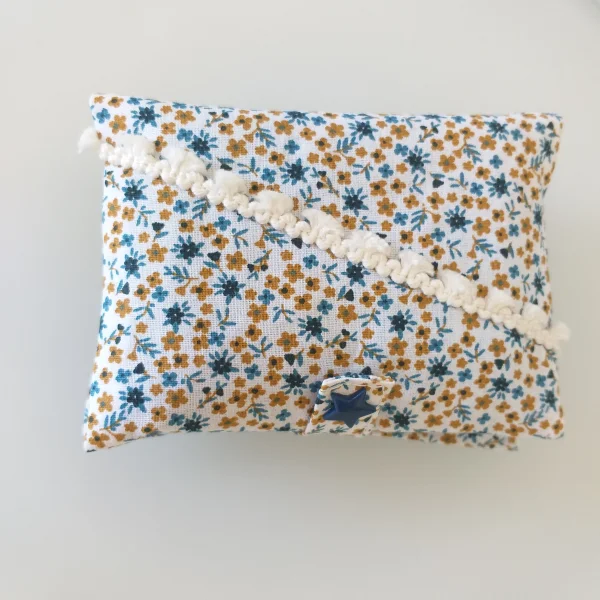 Lingettes démaquillantes blue flowers