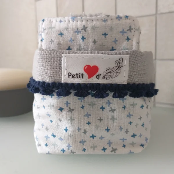 Lingettes croix bleues