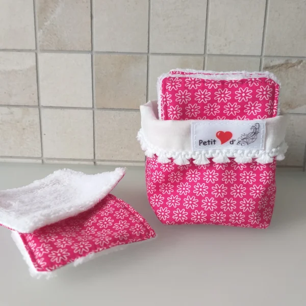 Lingettes roses
