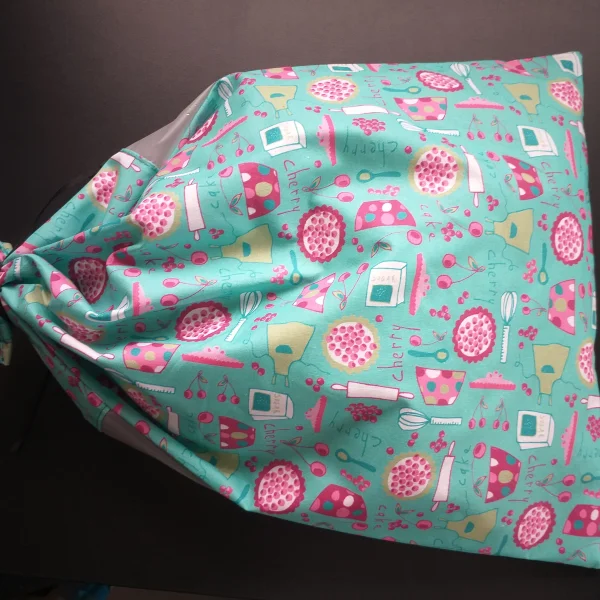 Sac à salade motif cuisine