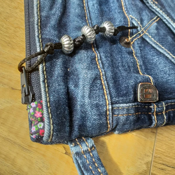 Pochette en jean