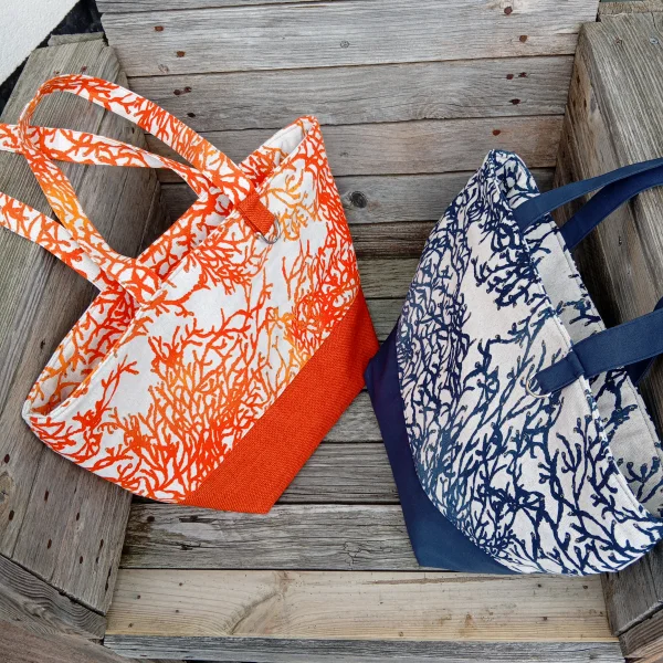 Sac corail orange