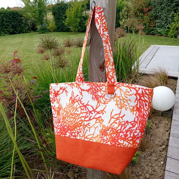 Sac corail orange