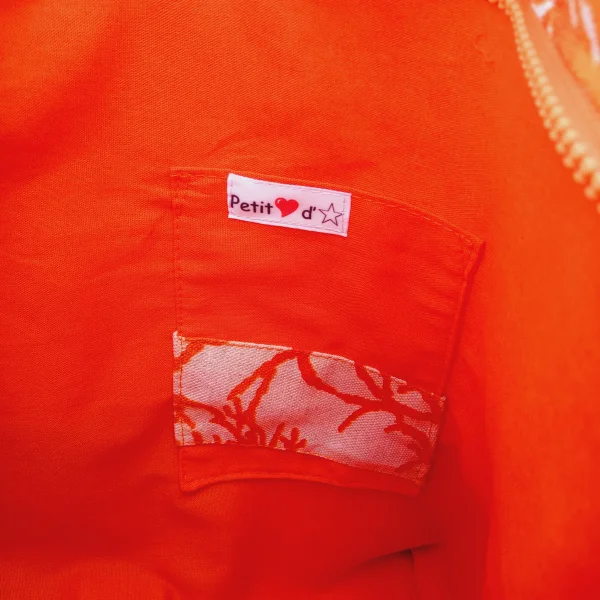 Sac corail orange