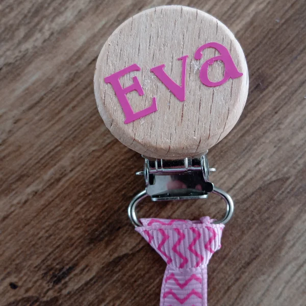 Accroche tétine princesse Eva