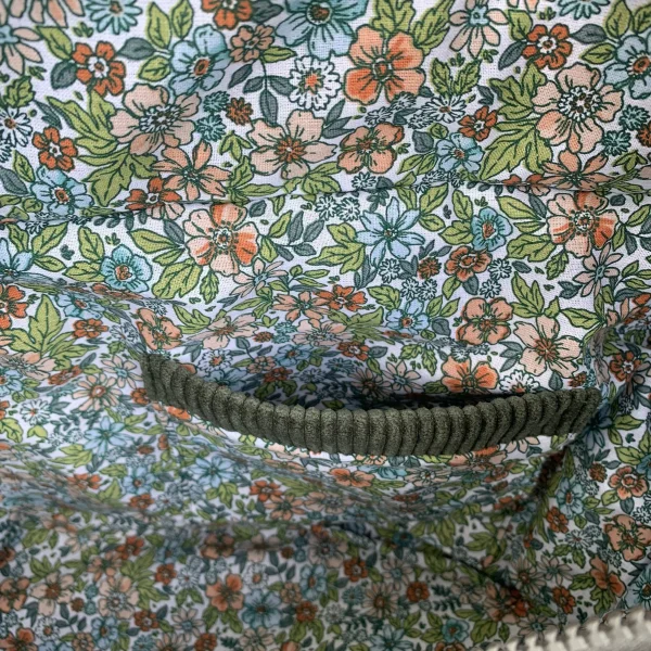Sac velour vert