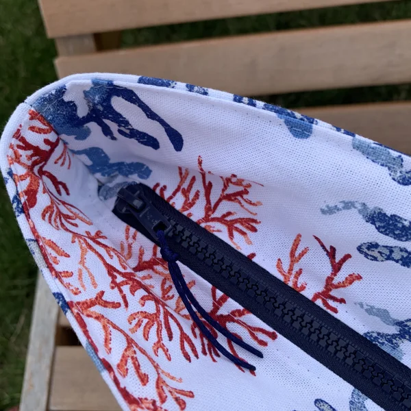 Sac fond des mers, bleu
