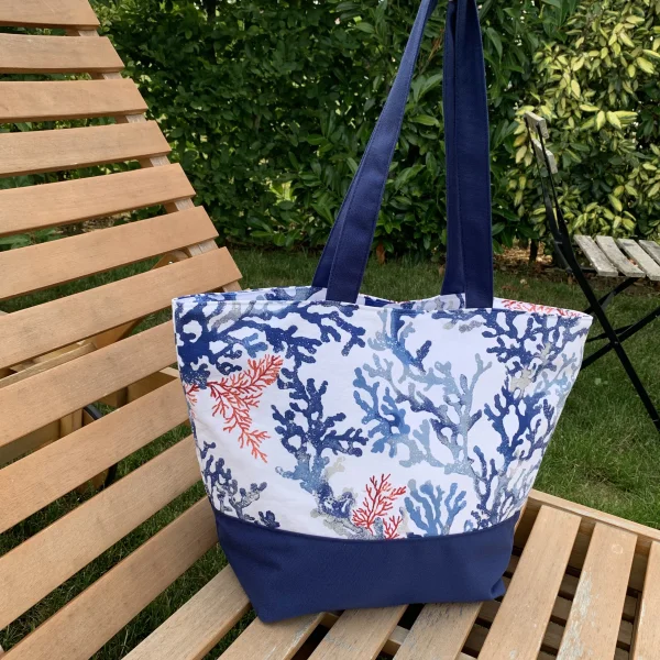 Sac fond des mers, bleu