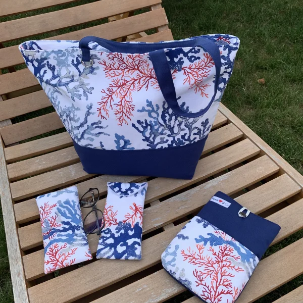 Sac fond des mers, bleu