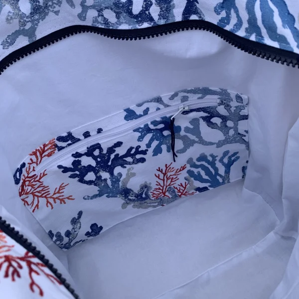 Sac fond des mers, bleu