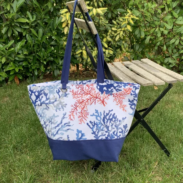 Sac fond des mers, bleu
