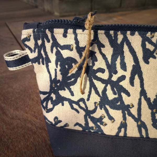 Sac corail bleu