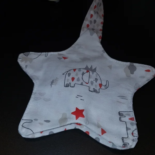 Accroche tétine éléphant