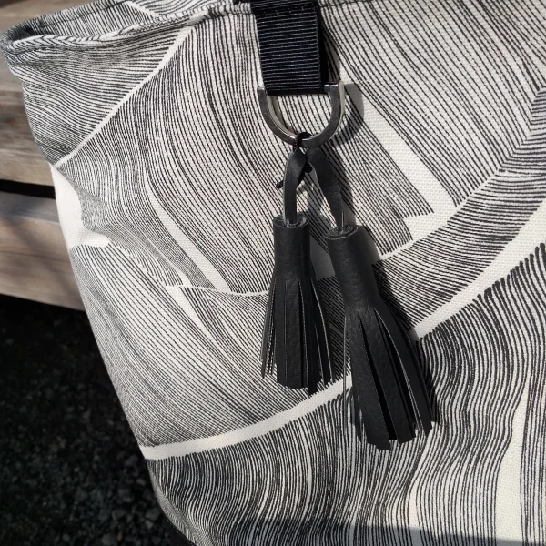 Sac feuillage noir