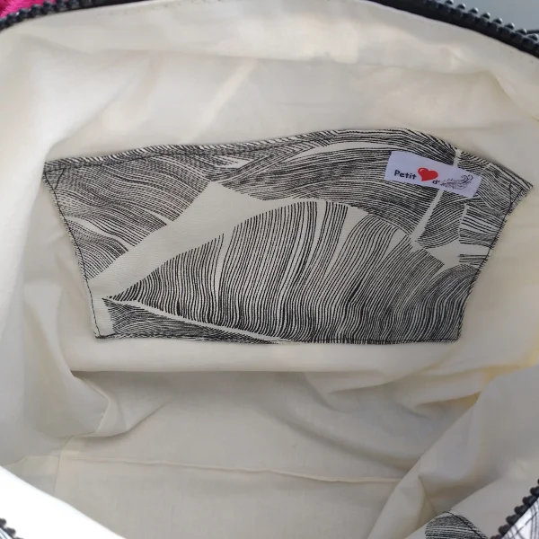 Sac feuillage noir