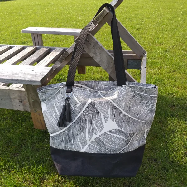 Sac feuillage noir