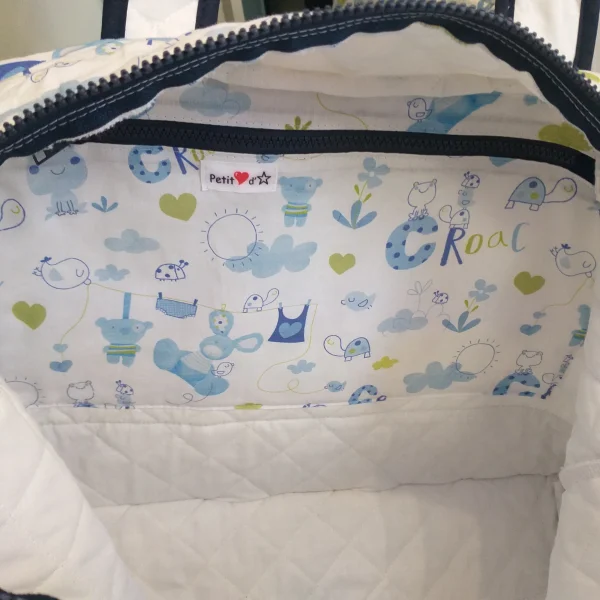 Sac à langer baby blue
