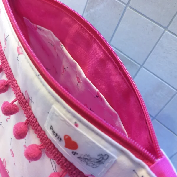 Trousse flamands roses