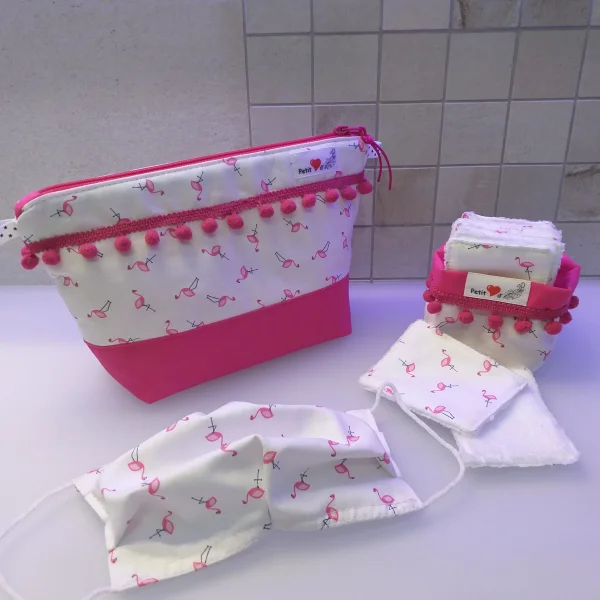 Lingettes flamands roses