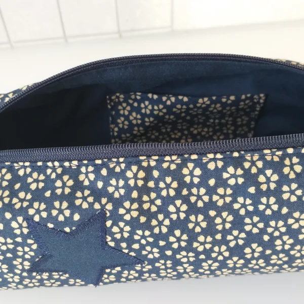 Trousse d'ecole petites fleurs