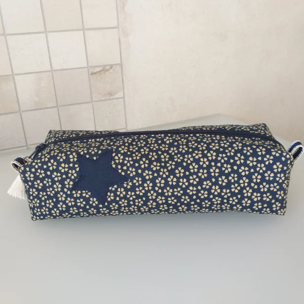 Trousse d'ecole petites fleurs